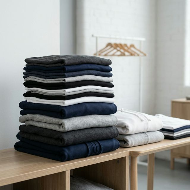 Premium Blank Apparel Stack